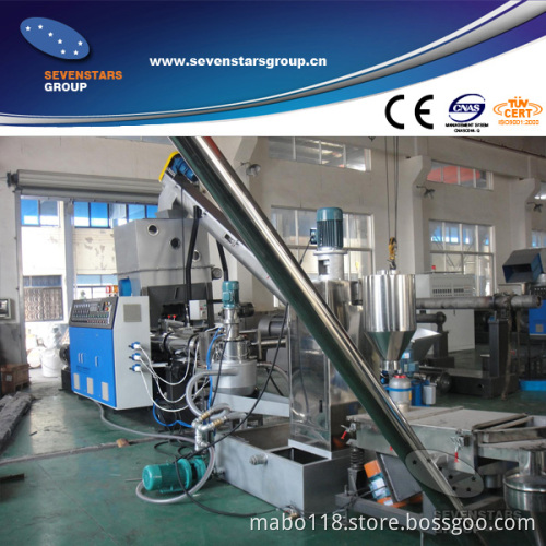 Side Force Feeder PE Film Pelletizing Machine/PE Pelletizing Line